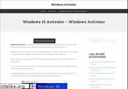 Sites similar to windowsactivator.net