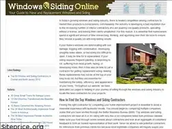 Sites similar to windowsandsiding.net