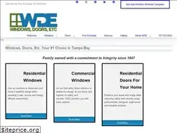 Sites similar to windowsdoorsetcflorida.com