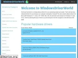 Sites similar to windowsdriverworld.com