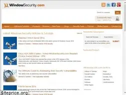 Sites similar to windowsecurity.com