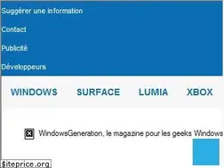 Sites similar to windowsgeneration.fr