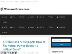 Sites similar to windowsgyaan.com