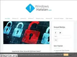 Sites similar to windowshatalari.com
