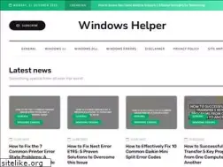Sites similar to windowshelper.org