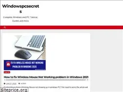 Sites similar to windowspcsecrets.com