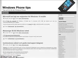 Sites similar to windowsphonetips.se