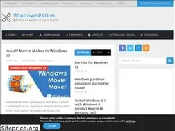 Sites similar to windowspro.eu