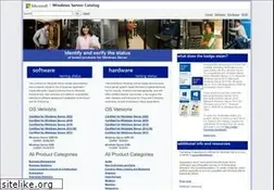 Sites similar to windowsservercatalog.com