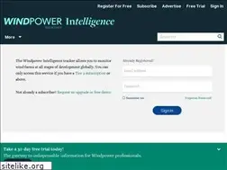 Sites similar to windpowerintelligence.com