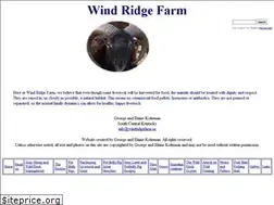 Sites similar to windridgefarm.us