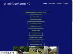 Sites similar to windridgefarmsnc.com