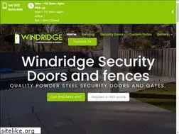 Sites similar to windridgesecuritydoors.com.au
