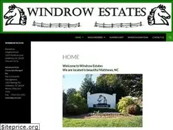 Sites similar to windrowestateshoa.com