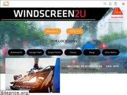 Sites similar to windscreen2u.com