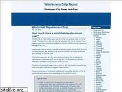 Sites similar to windscreenchiprepair.com