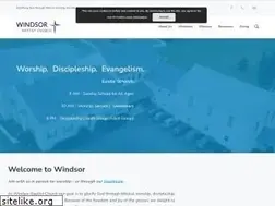 Sites similar to windsor-baptist.org