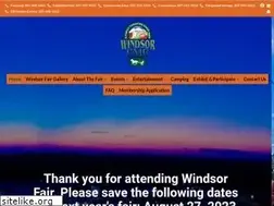 Sites similar to windsorfair.com