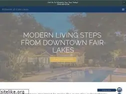 Sites similar to windsorfairlakesapts.com