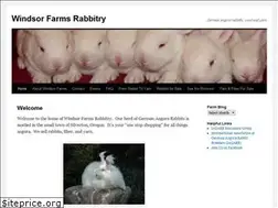 Sites similar to windsorfarmsrabbitry.com