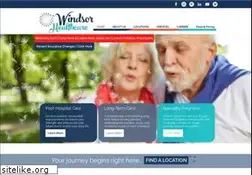 Sites similar to windsorhealthcare.org
