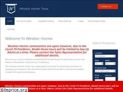Sites similar to windsorhomestexas.com