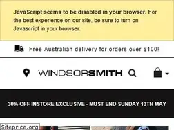 Sites similar to windsorsmith.com.au