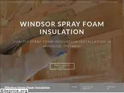 Sites similar to windsorsprayfoam.com