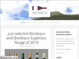 Sites similar to wine-chronicles.com