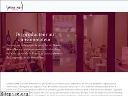 Sites similar to wine-not.be