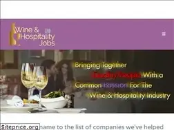 Sites similar to wineandhospitalityjobs.com