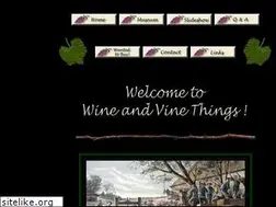 Sites similar to wineandvinethings.com