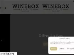 Sites similar to winebox-prestige.com