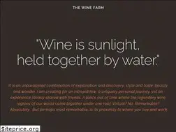 Sites similar to winefarmdc.com