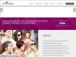 Sites similar to winefestdesmoines.com