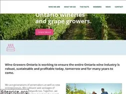 Sites similar to winegrowersontario.ca