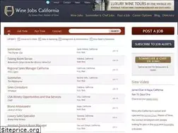 Sites similar to winejobscalifornia.com
