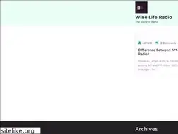 Sites similar to wineliferadio.com