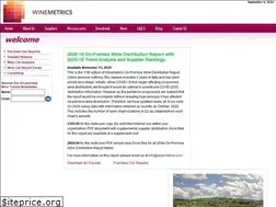 Sites similar to winemetrics.com