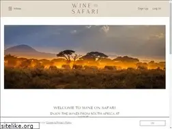 Sites similar to wineonsafari.com