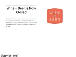 Sites similar to wineplusbeer.com