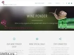 Sites similar to wineponder.com