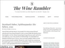 Sites similar to winerambler.net