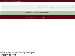 Sites similar to winesbydesigninc.com