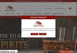 Sites similar to winetoship.com