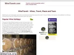 Sites similar to winetravelr.com