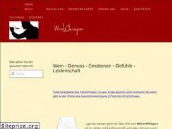 Sites similar to winewhisper.de