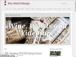 Sites similar to winewordsandvideotape.com