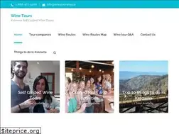 Sites similar to wineyourwaytours.ca