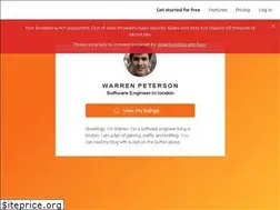 Sites similar to winfieldpeterson.com